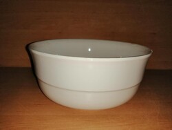 Jelzett, régi Gránit tál - átm. 20 cm (6p)