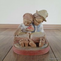 Gondos József kerámia gyerekek