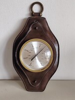 Vintage hőmérő bőr tokban ALKUDHATÓ
