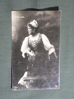 Postcard, Blaha Lujza actress, Strelisky edition Budapest 1908-