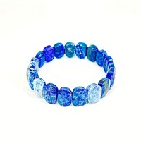 Természetes Lapis Lazuli Karkötő Lápisz - Új.