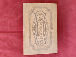 Antik kekszes doboz Kugler Henrik