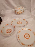 Zsolnay, leveses tál, és tálak