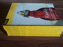 Egyben 12 db National Geographic magazin, 2006 évfolyam, hiányzik november + 1 db különszám
