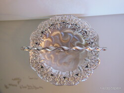 KOSÁR - ALKUKÉPES -  EZÜSTÖZÖTT - 17 cm + FÜL 12 cm - NÉMET - HIBÁTLAN