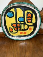 KARÁCSONYI ZSUZSA KERÁMIA FALIDÍSZ / TÁL