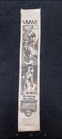 I. világháborús,"Vivat Band" Lublin,Krasnik selyem szalag győzelem az orosz medve felett  1915