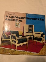 Retro könyv :Kovács Zsuzsa A lakásberendezés ábécéje , Kosssuth kiadó 1968