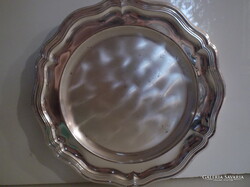 TÁLCA - ALKUKÉPES - EZÜSTÖZÖTT - 25 cm - NÉMET - HIBÁTLAN