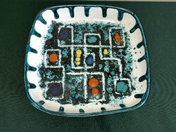 Pál Ilona kerámia fali tányér 24 cm (C0058)