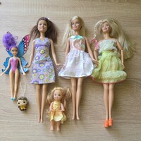 Eredeti Mattel Barbie baba  csomag 3+2