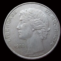 Portugália nagyméretű 25 escudos 1985 (TT28)