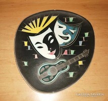 Zsolnay, Károly Istókovics, Maca wall plate (n)