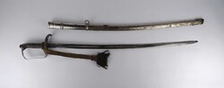 1W194 1861M gyalogostiszti szablya hüvelyével kardbojttal