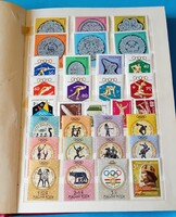 Magyar postatiszta bélyegsorok , főleg 60-as évek