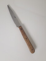 Régi fanyelű acélpengés SZABADI kés 17.8 cm