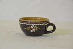 Népi kerámia csésze A315