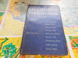 Vélemények és vallomások    - Interjúk    Lázár I.  1978.