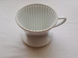 Porcelán kávé filter 3 lyukú Melitta 101 kávészűrő 1950- retro