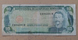 Dominica 10 pesos oro  . F2025