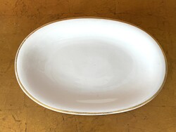 ANTIK DRASCHE, JELZETT RETRO PORCELÁN OVÁLIS PECSENYÉS TÁLCA 36.5 X 24.2 CM