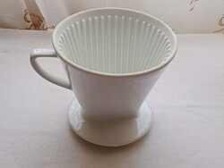 Porcelán kávé filter 3 lyukú Melitta 103 kávészűrő 1950- retro