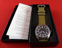 Automata férfi karóra MIYOTA japán szerkezettel.