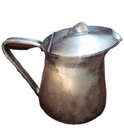 Art deco vintage Berndorf Luzern ezüstözött fedeles kiöntő