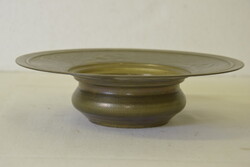 Különleges alakú réz tál A325