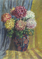 Boemm Ritta : Virágok japán vázában