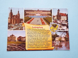 Képeslap (54) - Németország (NSZK) - Ludwigsburg mozaik 1980-as évek