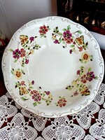 Zsolnay pillangó mintás salátás/kompótos tál