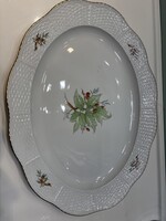 2 darab hecsedlis Herendi ovális tál