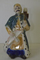 Orosz vintage kerámia palack figura A328