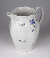 1W635 Régi német Schaller Bavaria porcelán tejszínes kiöntő 14.3 cm