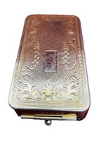 Art Deco, vintage Richard Hudnut “Du Barry” sminktartó  tükörrel