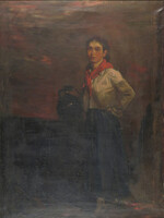 Szüle Péter : Fiatal lány vizeskorsóval