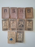 Régi Tolnai Regénytára mini könyvek