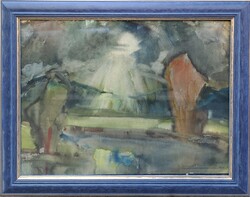 Karácsony János (1879-1974) : Napsütés , 1968.