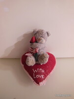 MACKÓ - ALKUKÉPES -  ME TO YOU - 12 x 10 x 10 cm - GYŰJTEMÉNYBŐL - EXTRAPUHA - PLÜSS - HIBÁTLAN