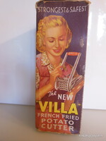 SZELETELŐ - ALKUKÉPES - ANGOL - RÉGI - 2 BETÉT - 25 x 10 x 10 cm  - RETRO - HIBÁTLAN