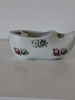 Capodimonte  porcelán cipő alakú hamuzó