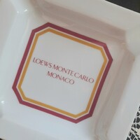 Vintage hamutál Loews Monte Carlo Monaco,  Bauscher Weiden német porcelán