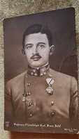 1908 HABSBURG KÁROLY FERENC JÓZSEF FŐHERCEG KÉSŐBB IV. KÁROLY KIRÁLY KORABELI EREDETI FOTÓ LAP