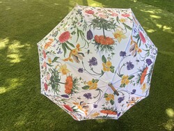 Tavaszi virágos mintás hosszúszárú esernyő