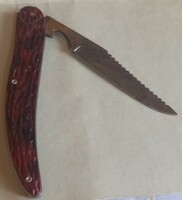 Antik Régi Bicska Hal Kés Usa Fish Knife pecázònak Halászak