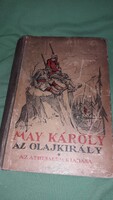 1920.KARL MAY - May Károly:Az olajkirály - Hóvihar 2 REGÉNY 1 könyv a képek szerint ATHENEUM