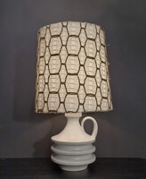 Large German Ceramic Lamp, Table or Floor Lamp