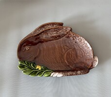 Gmundner Keramik - nyuszis kerámia kínálótál