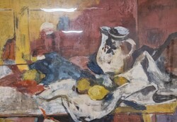 Sarkantyu Simon (1921-1989) Munkácsy Mihály-díjas festőművész csendélete eladó